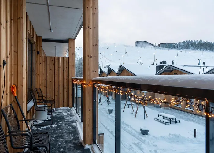 Lägenhet Le Lingonberry D10 Ski-in Ski-out By Aavalevi